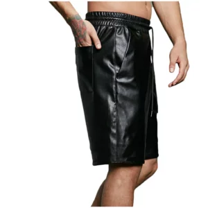 Leather pants and shorts Women